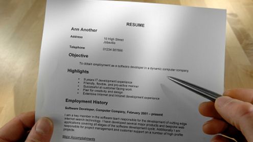 How to write a perfect resume cv