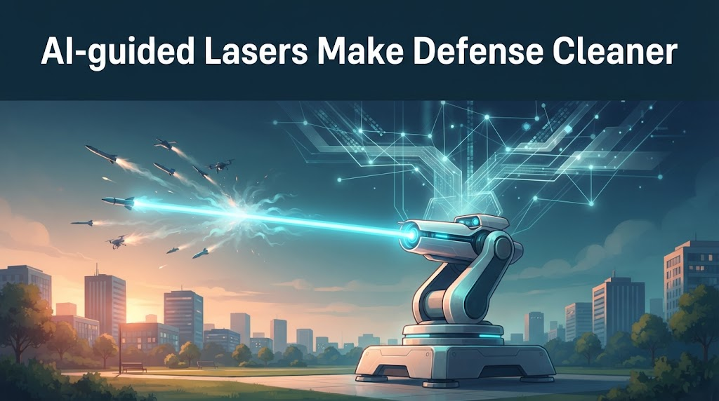 AI-guided lasers make defense cleaner